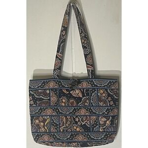 Vera Bradley ‎ Small Tote Purse 100% Cotton